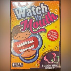 NIB “WATCH YA MOUTH” GAME AGES 8+ LOADS OF FAMILY FUN